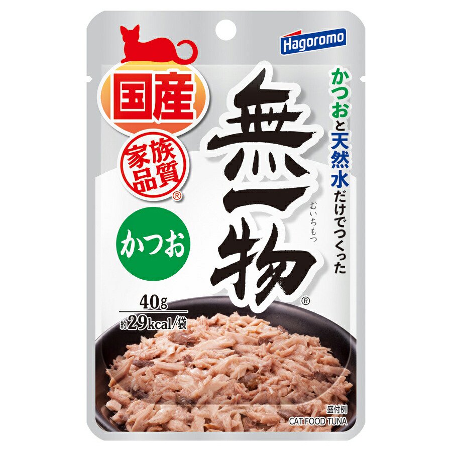 無一物　パウチ　かつお　４０ｇX９６　はごろも　家族品質　ＣＲＣ35―20―80―60―00