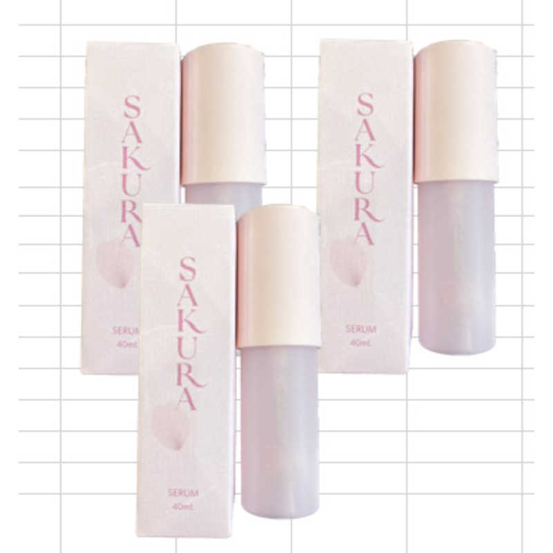 ヒロソフィー　SAKURA SERUM(3本セット)