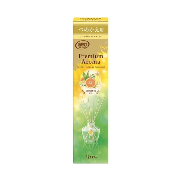 ���ցE���r���O�p ���L�� Premium Aroma Stick �X�C�[�g�I�����W&�x���K���b�g �߂��� 65ml