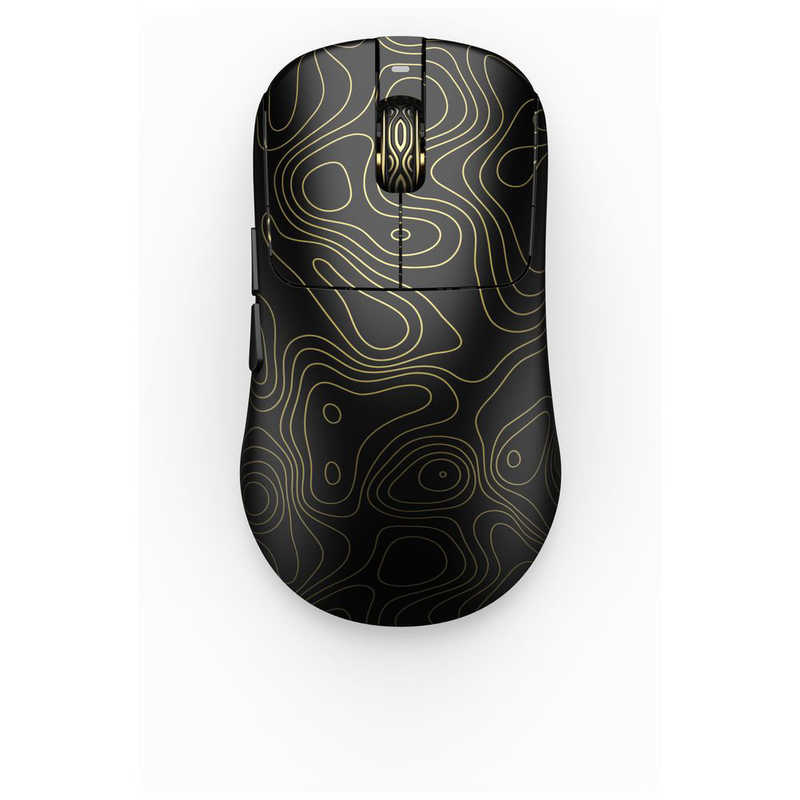 KIBU　WAIZOWL ゲーミングマウス ［光学式/有線・ワイヤレス/6ボタン/USB］ ［軽量 45g/メカニカル式スイッチ］　CLDXS-BLK