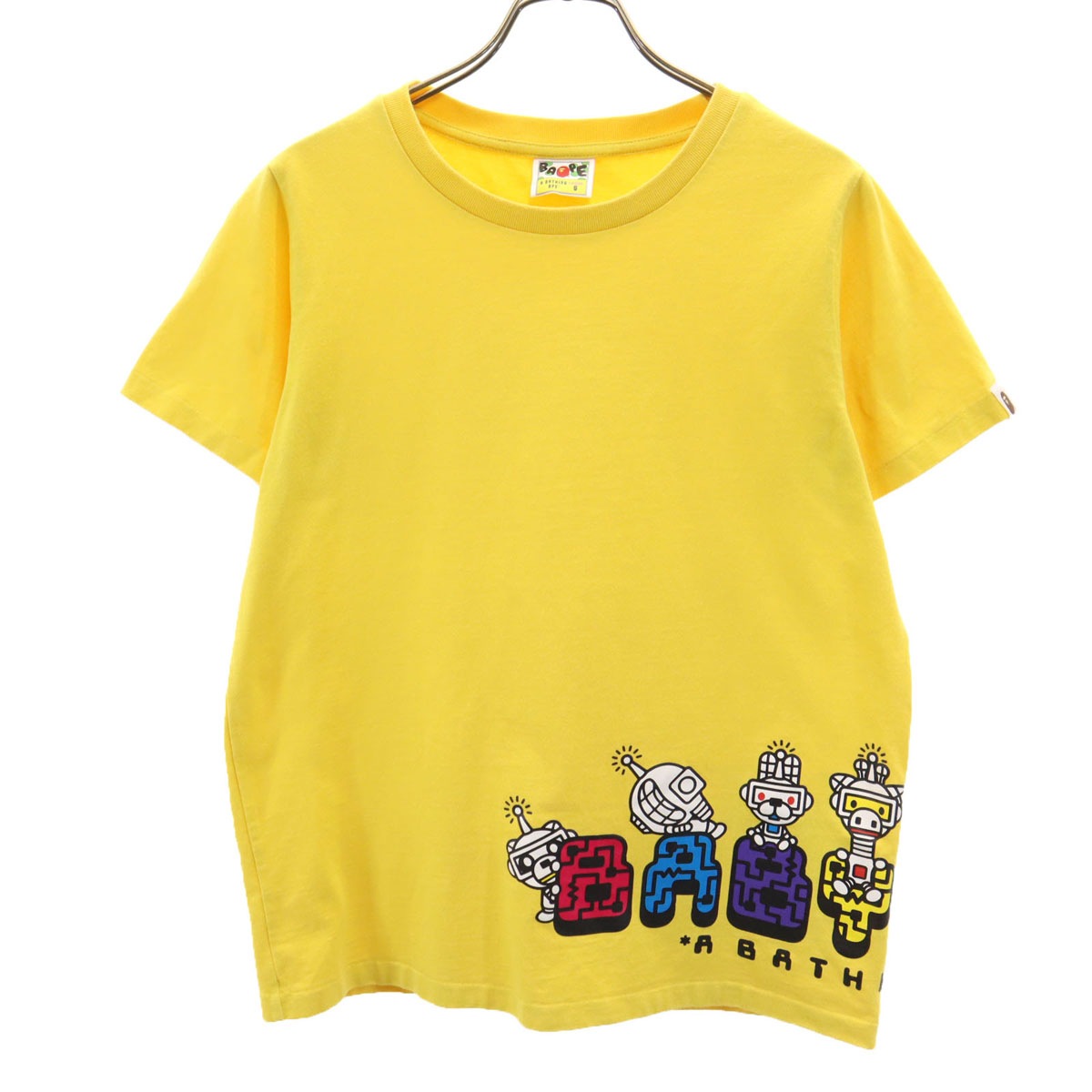BABY MILO 半袖 Tシャツ S イエロー系 レディース 古着