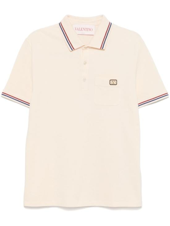VALENTINO GARAVANI Men T-Shirts 6V3MH01K AQJ581 Cream