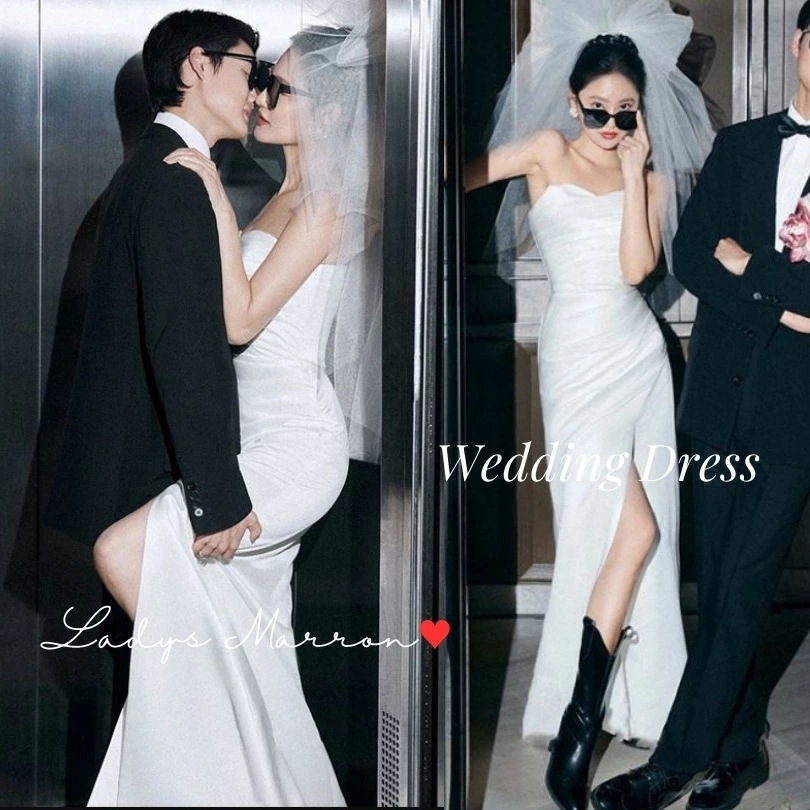 激安セールウェディングドレス ウエディングドレス 白 前撮りドレス マーメイド 韓国 結婚式マーメイドドレス オフショル オフショルダー 結婚式 タイトドレス ホワイトドレス 白いドレス ロングドレス