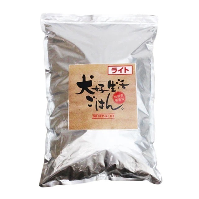 ドッグフード 無添加 国産 犬好生活ごはん プレミアムライト小粒（シニアにも対応） 2.5kg