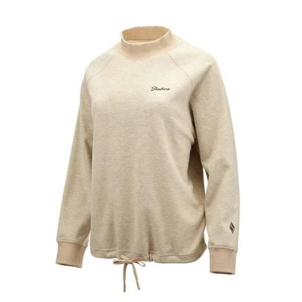 女性ニットモックネックプルオーバーSL3WTCFW062-通常