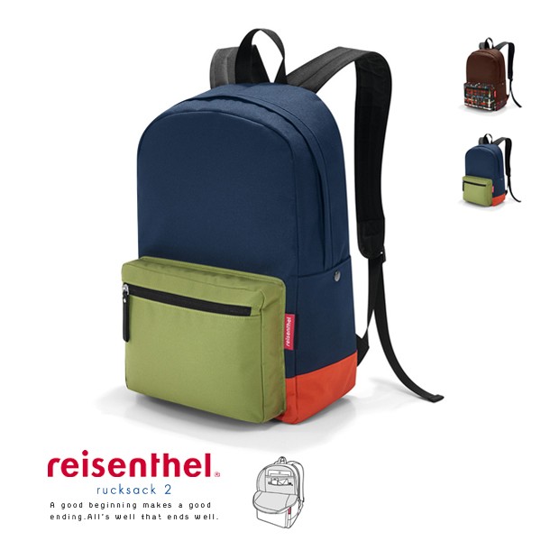 送料無料！ライゼンタールreisenthelリュックサックカジュアルバッグ/デイパック/バイカラー/