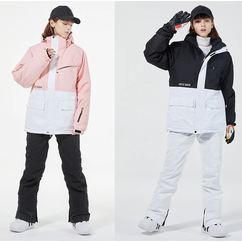 上下セット スノーボードウェア 韓国ファッション スポーツシリーズ スノーボードウェア