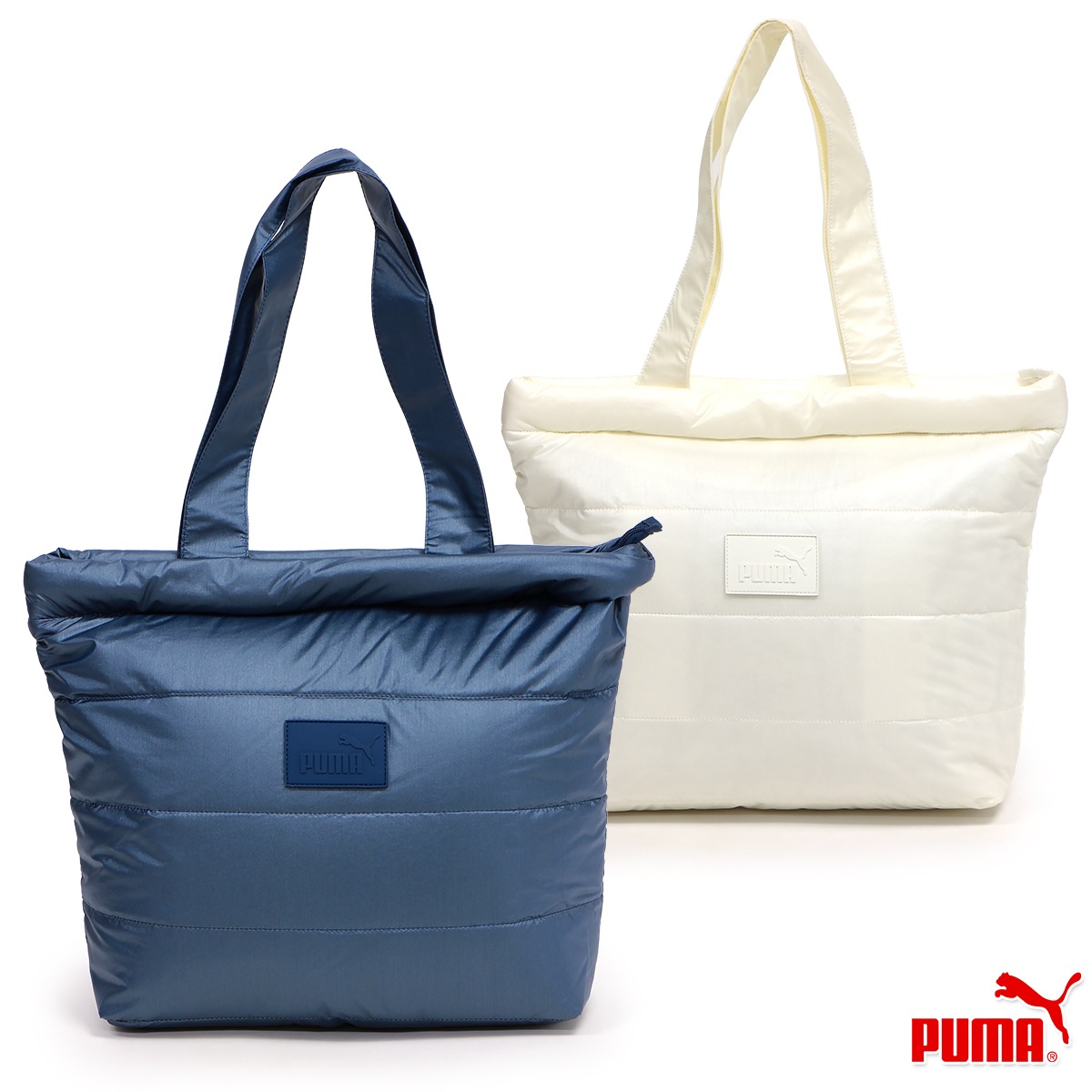コア トートバッグ レディース/ウィメンズ/ママ トートバッグ ネイビー/ホワイト 079873