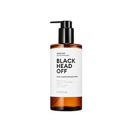 ミシャ(Missha) スーパーオフクレンジングオイルブラックヘッドオフ 305ml - ブラックヘッドオフ : 天然オイル含有で皮脂やブラックヘッドをOFF ::韓国コスメミシャMissha
