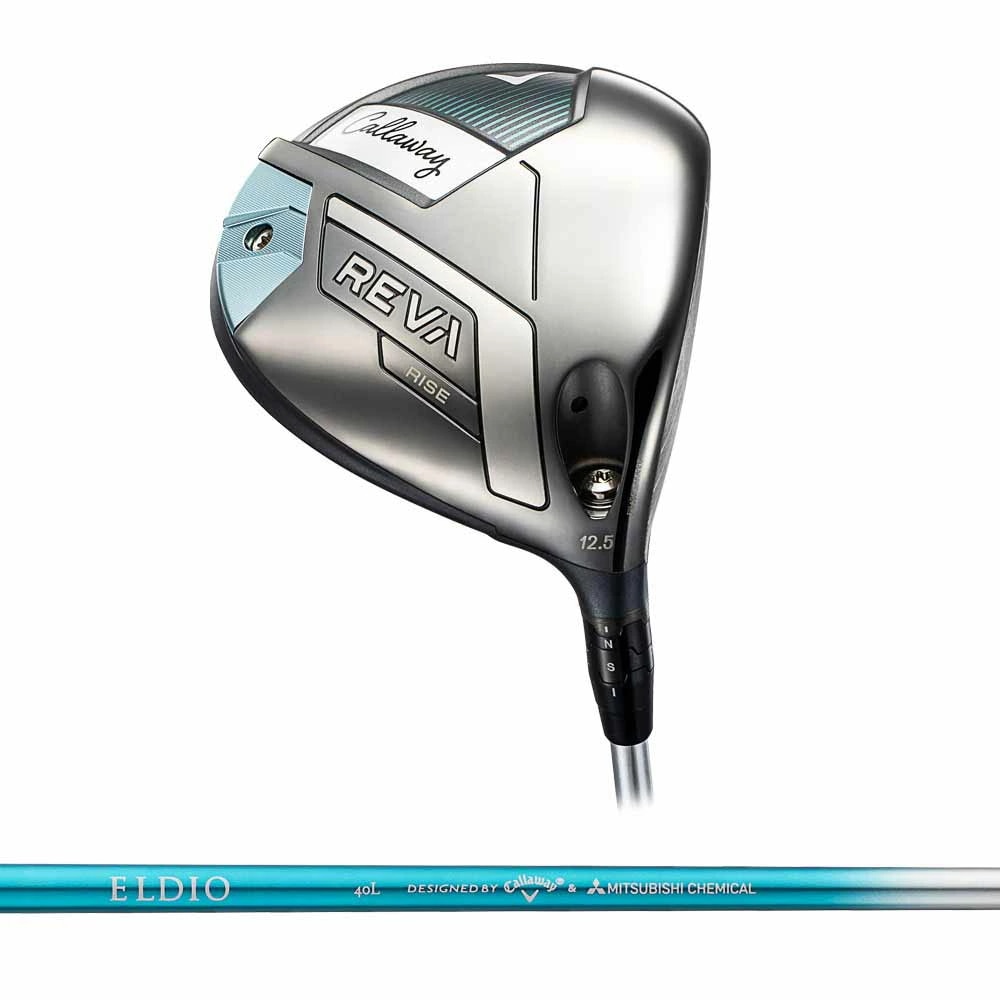 【レディース】 REVA RISE ドライバー ELDIO 40 for Callaway カーボンシャフト 2025