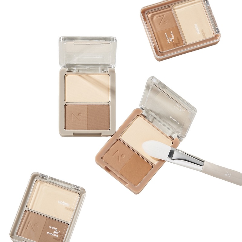 【ブラシ贈呈】ノーベブボリュームディテールシェディングパレット2個セット（オプション） 5,596円