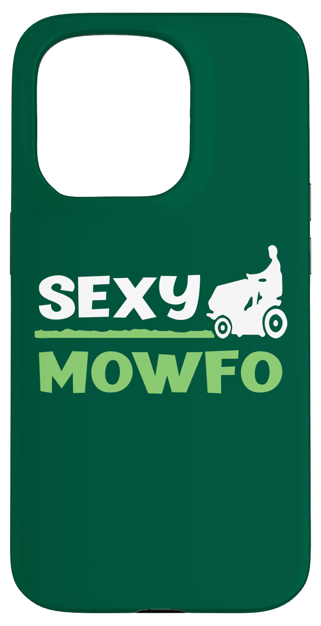 面白い造園グリーンキーパーセクシーMowfo スマホケース iPhone 15 Pro 用