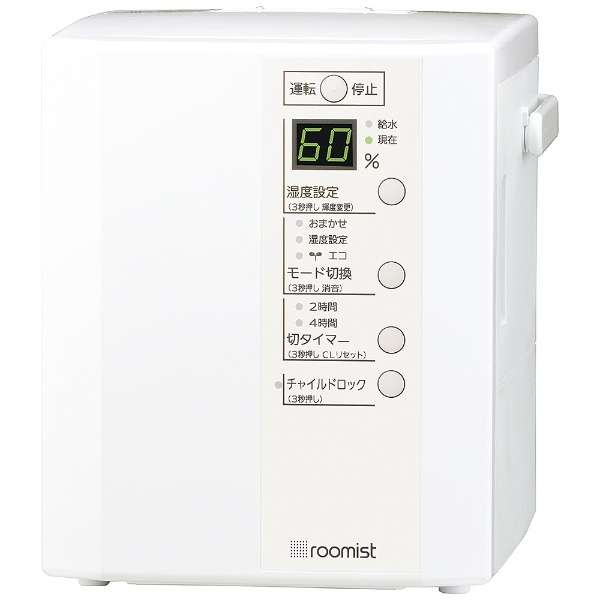 三菱重工 スチームファン蒸発式加湿器 roomist（ルーミスト）おもに6畳用 SHE35XD-W ピュアホワイト