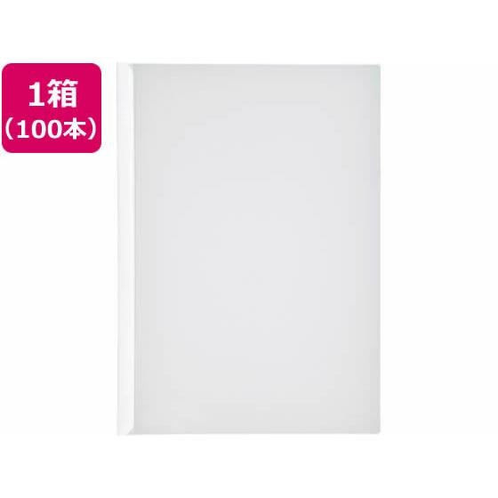 リクエスト スライドバーファイル A4タテ 20枚収容 白 100冊 リヒトラブ G1720-0