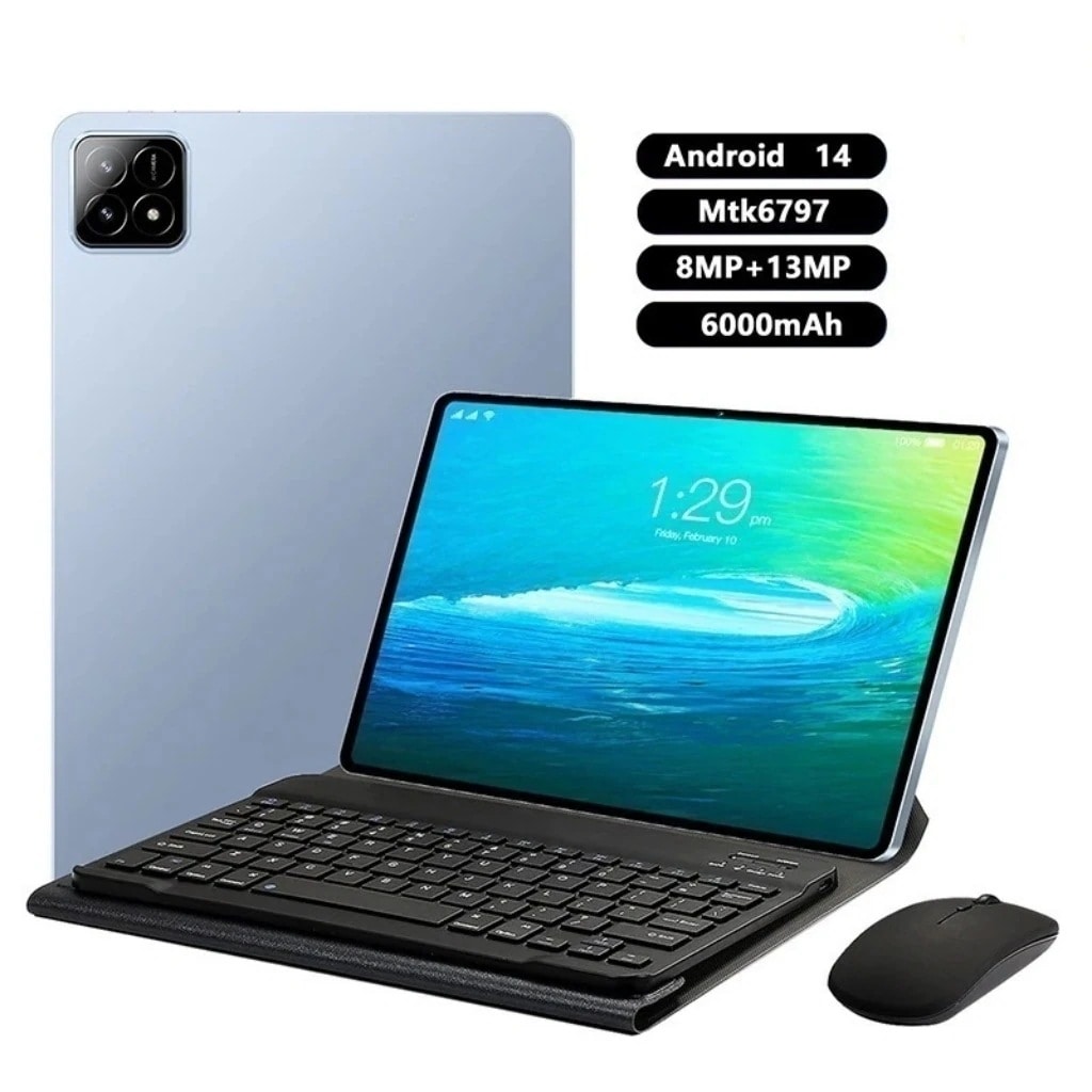 タブレットPC 本体 pad6SPro Android14 11インチ Wi-Fiモデル SIMフリー 4GB+128GB 在宅勤務 ネット授業 3Dゲーム 快適 軽量 カスタム 誕生日プレゼント
