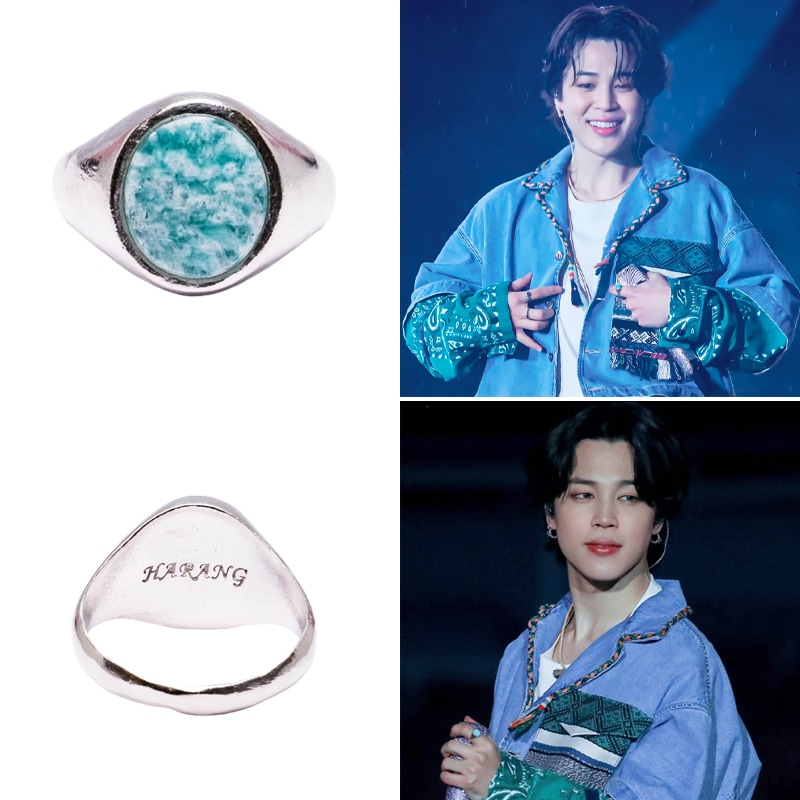 HARANG BTS JIMIN着用 ring HR 147R 人気商品ジミンフォトカード付き