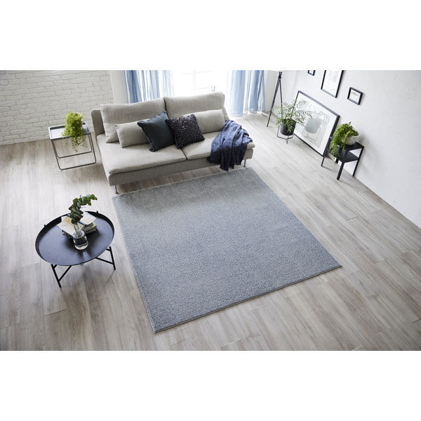 スミノエ 13476157 190240cm LBL 洗える ラグ ルフレ 190×240cm ライトブルー メーカー直送