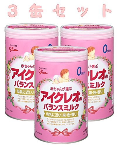 即日発送 【3缶セット】 アイクレオのバランスミルク 800g