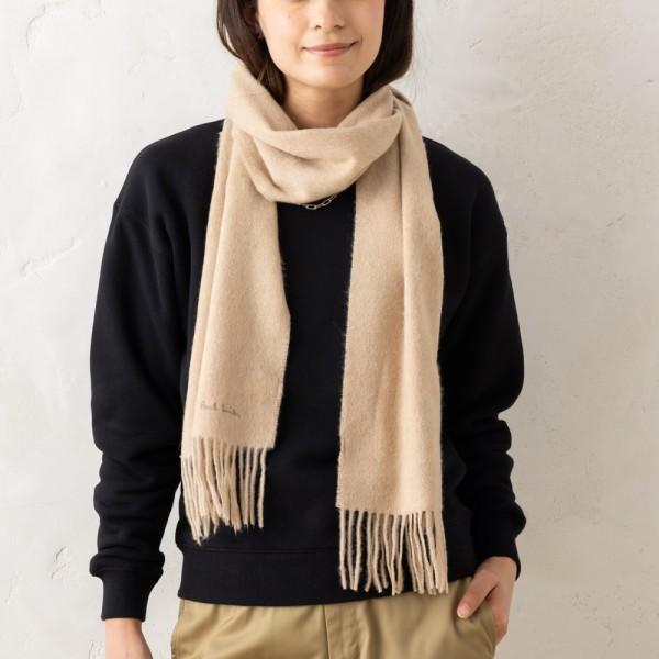 マフラー ベージュ メンズ レディース ユニセックス PAUL SMITH M1A150K LS09B 62
