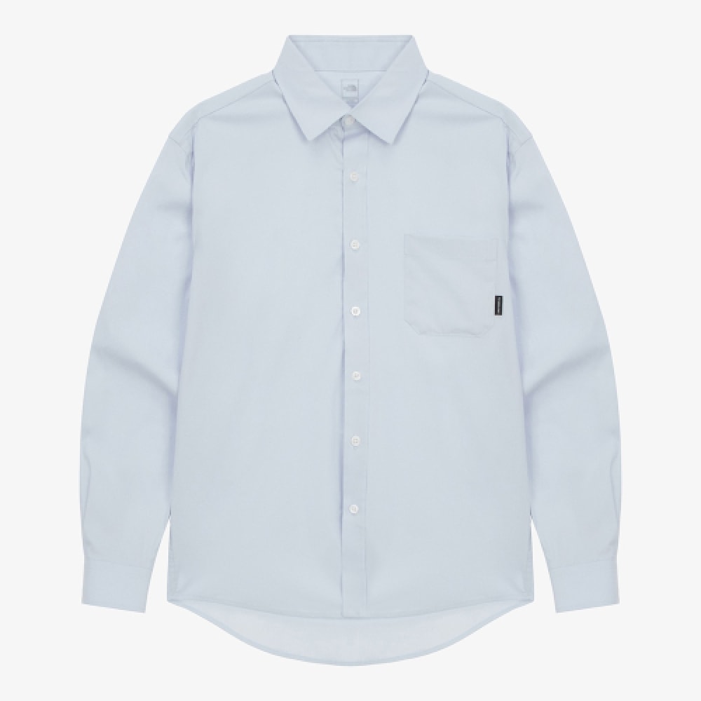 ザ・ノース・フェイス NH8LR04B メンズコミューターシャツ_ライトブルー