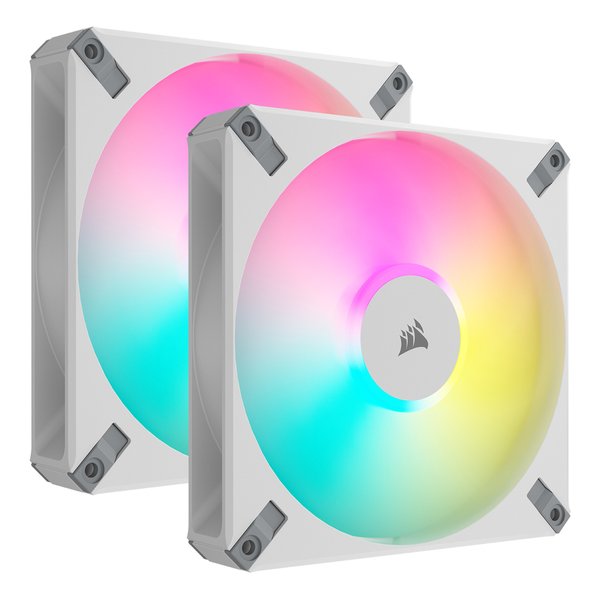 PCケースファン AF140 RGB ELITE WHITE Dual Fan Kit CO-9050160-WW