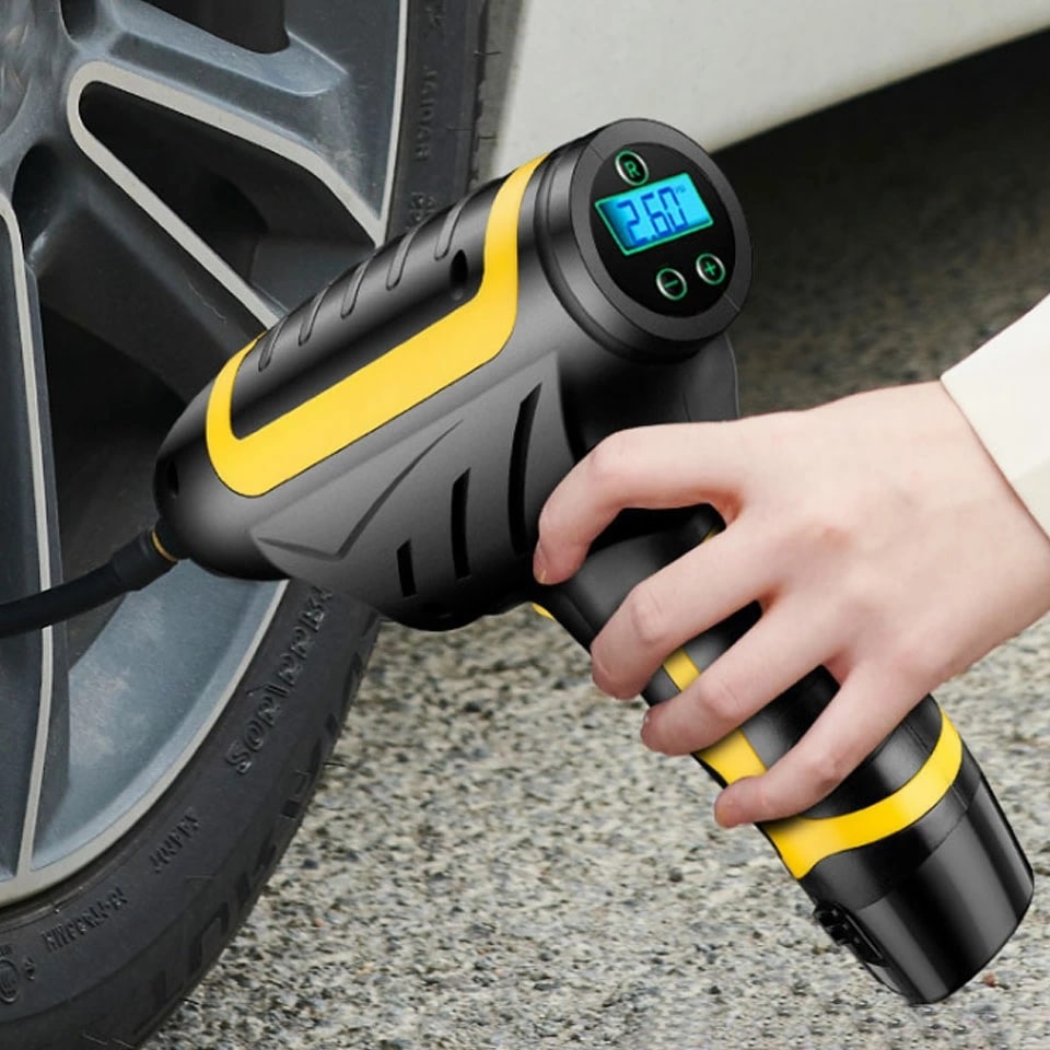 宅配便送料無料 電動 空気入れ 電動エアコンプレッサー エアポンプ 電動空気入れ 充電式 宅A