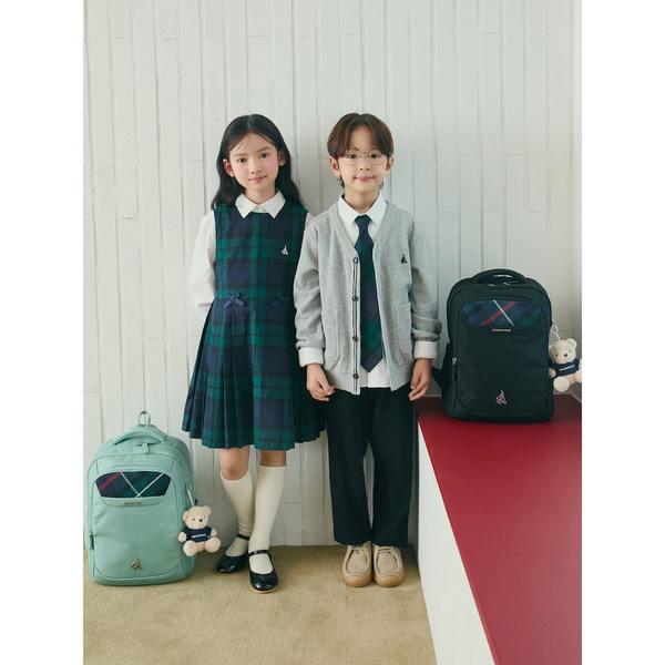[BEANPOLE KIDS] コアチェックブックバッグセット ライトグリーン (PS00133022L)