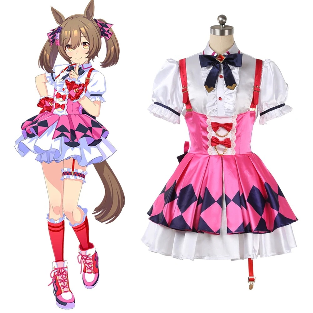 ウマ娘 プリティーダービー 醒目飛鷲 コスプレ衣装 コスチューム期間限定30%