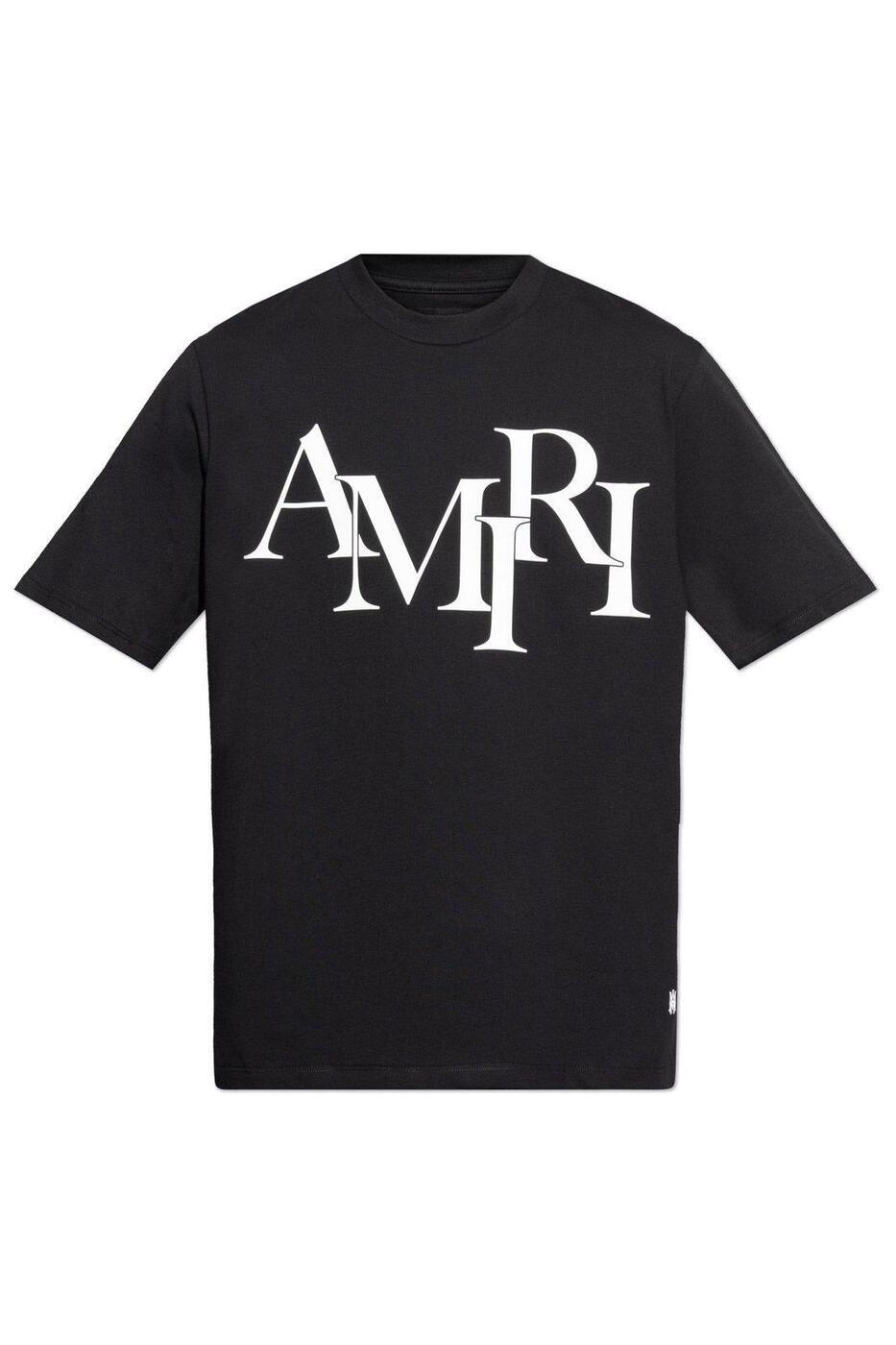 AMJYTE1149 BLACK ブラック 春夏2025 Tシャツ メンズ ia