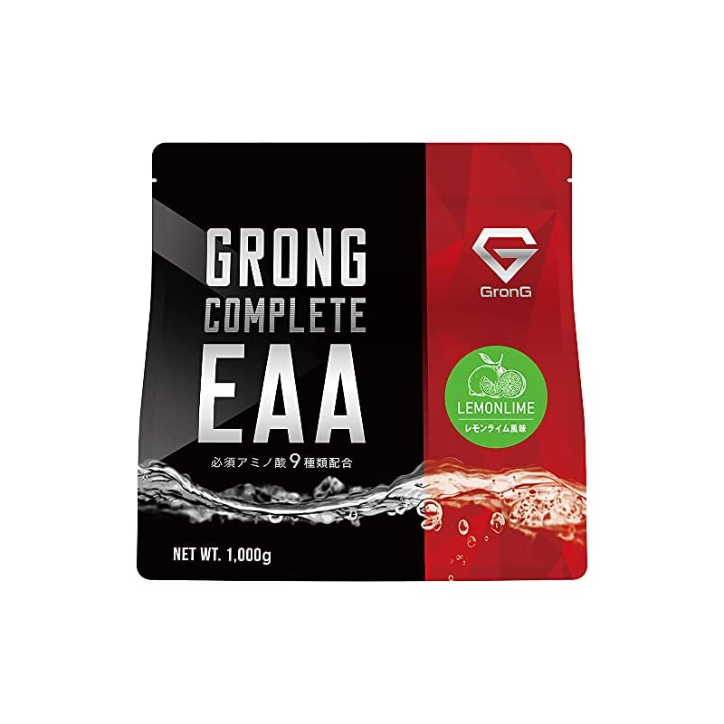 送料無料！！GronG(グロング) COMPLETE EAA 必須アミノ酸 レモンライム風味 1kg