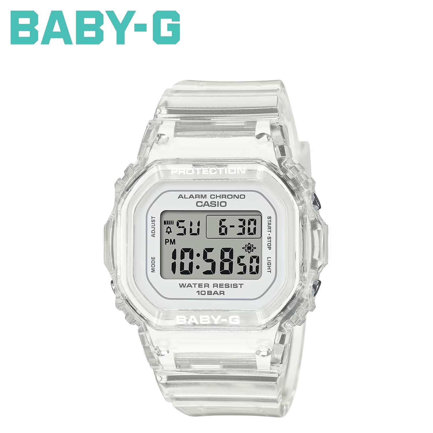BABY-G 腕時計 BGD-565US-7JF 防水 ベビーG ベイビーG レディース クリア 透明
