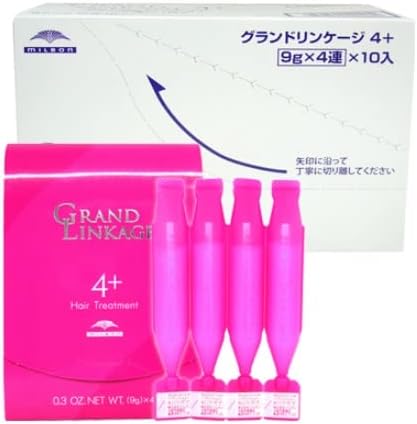 (10個) グランドリンケージ サロントリートメント 4+ 9g4本入 ヘアトリートメント