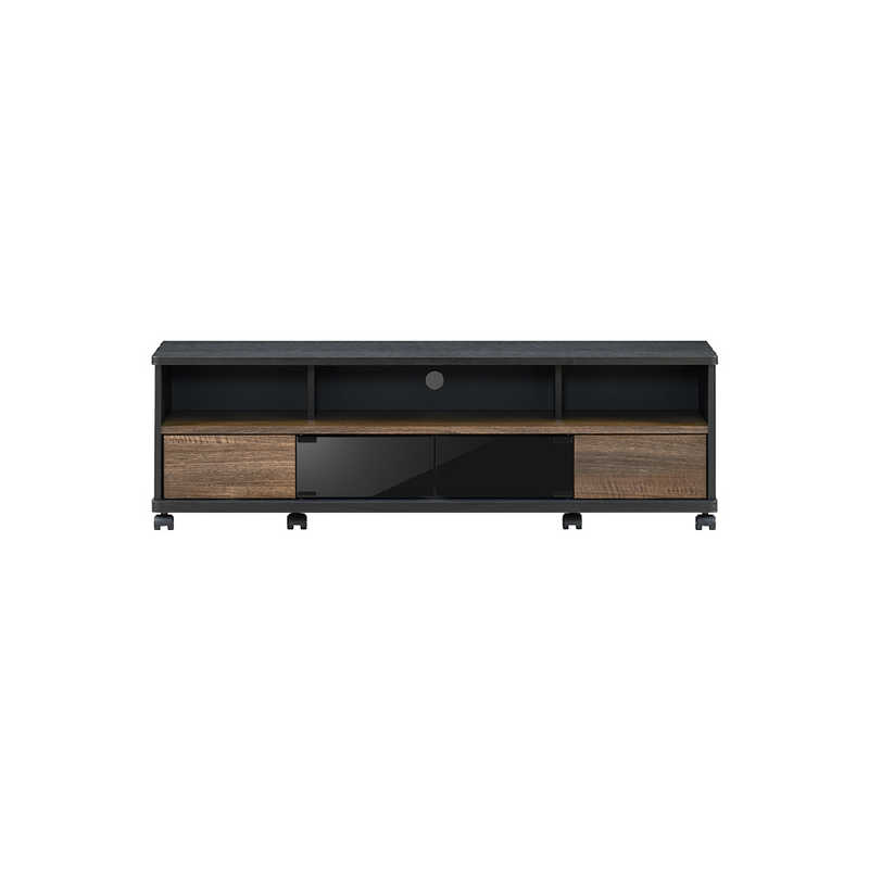 朝日木材　キャスター付きテレビ台～55V型 幅120cm　AS-EST1200