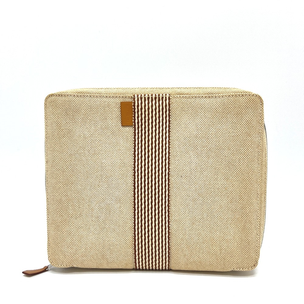 ポーチ ニューフールトゥ トラベルポーチ マルチケース トワルアッシュ ブラウンベージュ