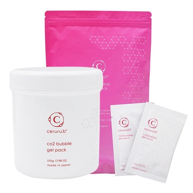 [国内正規品]セルル CO2バブルジェルパック 20回 ceruru.b 美容皮膚科医監修 自宅でサロン級 ナノレベル 美しくなる力 覚醒 究極 未来肌 デザイン ananモテコスメ大賞