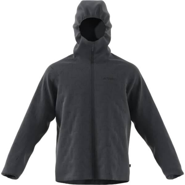 男性用TERREX XPERIOR PrimaLoft ルーズフィット インサレーション フード付きジャケットJM4872 撥水コーティング断熱