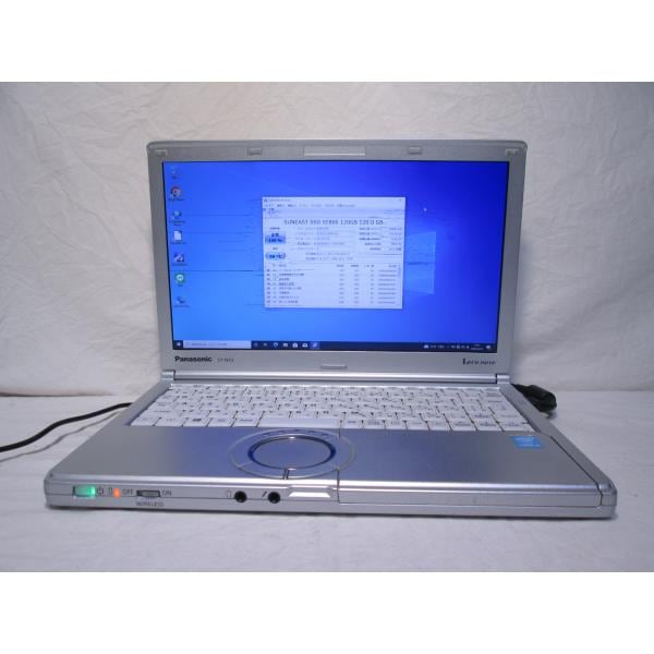 充電可 Lets note CF-NX3SDLCS Core i5 4200U 1.6GHz 4GB 120GB SSD Win10 USB3.0 Office Wi-Fi 保証付 [84488]