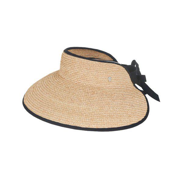 25FW 女性 マイ バイザーハット ナチュラルミッドナイト HAT50315 NATURALMIDNIGHT