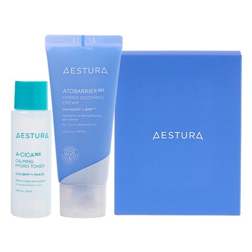 【Wid】 アトバリア365 ハイドロ 2種セット・スージングクリーム 60ml + トナー 25ml ・ 集中水分補給 ・ 鎮静ケア ・ 低刺激 ・ インナードライ肌向け ・ スキンケア ・ スペシ