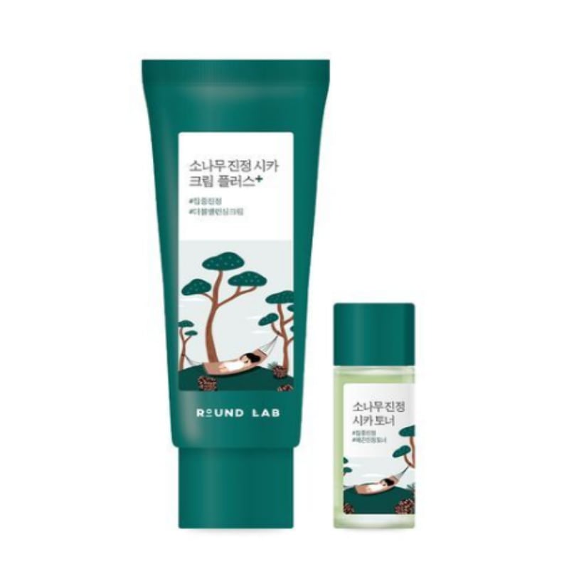 [NEW/韓国の人気製品]松 鎮静 シカクリームプラス 60ml 企画（+トナー 20ml)/毛穴カバークッション/カバー力クッション/肌色均一クッション 4,805円