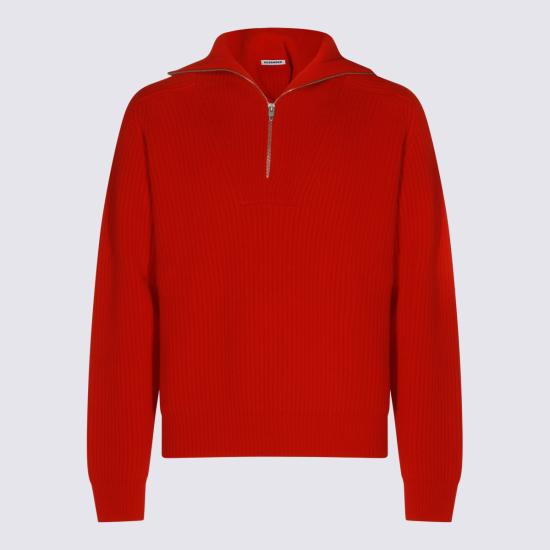 JIL SANDER Men Sweater J22GP0291 J14848 626 Red
