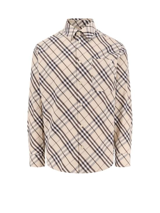 BURBERRY Men Shirts 8105202 A5686 Neutrals