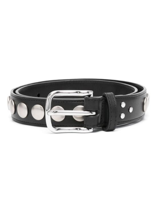 JEROME DREYFUSS Women Regular Belts 44CEINTFVA Noir Silver NOIR SILVER
