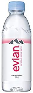 伊藤園 evian(エビアン) 硬水 ミネラルウォーター ペットボトル 330ml24本 [正規輸入