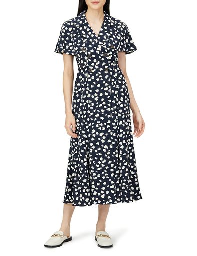 バリエケープカラートレンチワンピ SWFO224098 レディース NVY 00