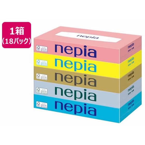 ネピアティシュ 150組 5個×18パック ネピア