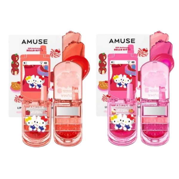 【最終値下げ！】アミューズ AMUSE HELLO KITTY コラボ 韓国限定 韓国コスメ「AMUSE」×日焼けハローキティの限定コラボが初登場