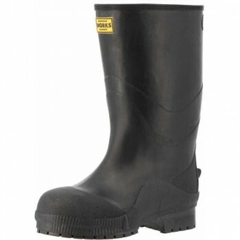弘進ゴム　長靴（ゴム製）　ライトセーフティーワークス　LSW-02　黒　25.0cm　A0020AC