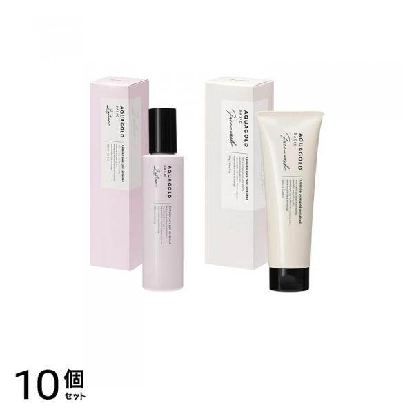 ファイテン アクアゴールド ローションｂ 200mL &フェイスウォッシュb 120g 10個セット