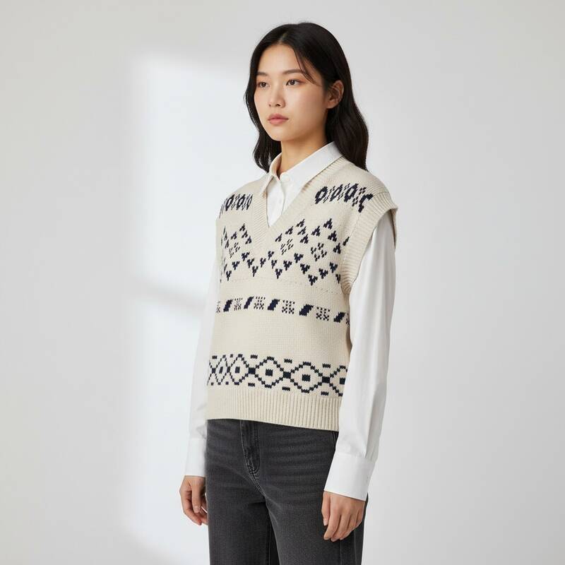 [ラヴェルッソ] FW24 レディース トディ ニットベスト TODI 001